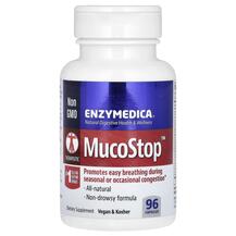 MucoStop Ферменты для дыхания Enzymedica 96 капсул MucoStop Ферменты для дыхания Enzymedica 96 капсул