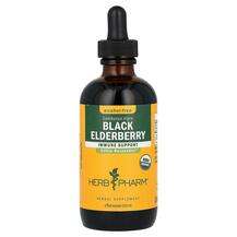Herb Pharm, Черная Бузина, Black Elderberry Alcohol-Free, 120 мл