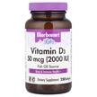 Bluebonnet Nutrition, Витамин D3, Vitamin D3 2000 IU, 250 капсул