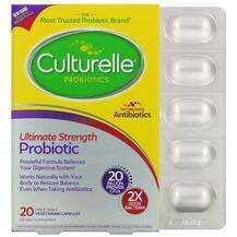 Culturelle, Пробиотики, Probiotics Ultimate Strength, 20 капсул