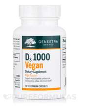 D3 1000 Vegan Витамин D3 Genestra 90 капсул D3 1000 Vegan Витамин D3 Genestra 90 капсул