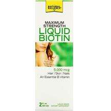 Витамин B7 Биотин, Maximum Strength Liquid Biotin Citrus Flavo...