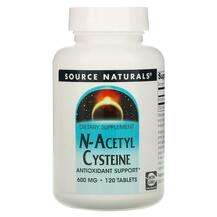 Source Naturals, N Acetyl Cysteine 600 mg, 120 Tablets