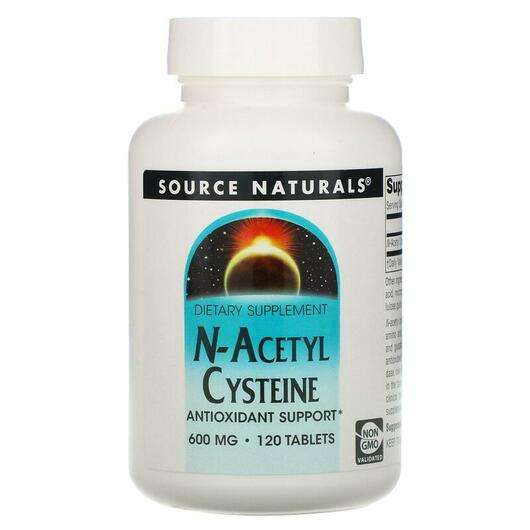 Основное фото товара Source Naturals, L-Цистеин, N Acetyl Cysteine 600 mg 120, 120 ...