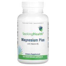 Seeking Health, Magnesium Plus with Vitamin B6, Магній з вітам...