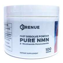 Renue, Pure NMN, Никотинамид мононуклеотид, 100 г