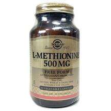 Solgar, L-Метионин 500 мг, L-Methionine 500 mg, 90 капсул