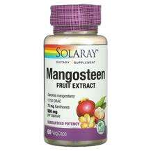 Solaray, Mangosteen Extract 500 mg, 60 Vegetarian Capsules
