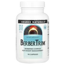 BerberTrim Берберин Source Naturals 90 капсул