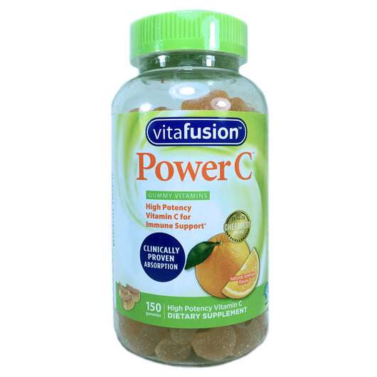 Основне фото товара VitaFusion, Power C, Вітамін C, 150 цукерок