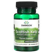 Swanson, Scottish Kelp Made With Organic Sea Kelp 750 mg, Ламі...