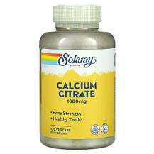 Solaray, Calcium Citrate 250 mg, 120 VegCaps