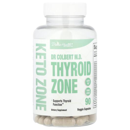 Основне фото товара Dr. Colbert's Keto Zone Thyroid Zone Основне фото товара Dr. Colbert's Keto Zone Thyroid, Підтримка щитоподібної зало