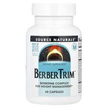 BerberTrim Берберин Source Naturals 45 капсул
