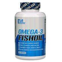 EVLution Nutrition, Omega-3 Fish Oil Triple Strength, 120 Soft...
