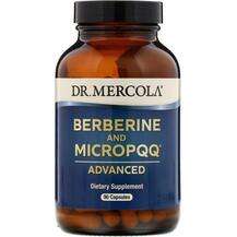 Dr. Mercola, Berberine with MicroPPQ, Берберин з PPQ, 90 капсул