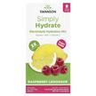 Фото товару Simply Hydrate Electrolyte Hydration Mix Raspberry, Електроліти, 