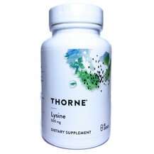 Thorne, L-Лизин, L-Lysine 500 mg, 60 капсул