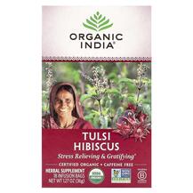 Tulsi Tea Hibiscus Caffeine-Free 18 Infusion Bags чай 36 г Tulsi Tea Hibiscus Caffeine-Free 18 Infusion Bags чай 36 г