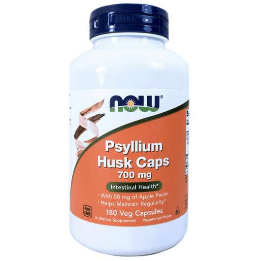 Main photo Now, Psyllium Husk Caps 700 mg, 180 Capsules