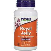 Now, Royal Jelly 1000 mg, 60 Softgels