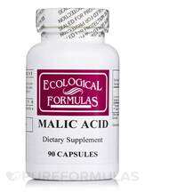 Ecological Formulas, Яблучная кислота, Malic Acid, 90 капсул