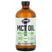 Now, МСТ Масло без вкуса, Sports MCT Oil, 473 мл