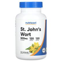 Звіробій St. John's Wort 500 mg Nutricost 120 капсул Звіробій St. John's Wort 500 mg Nutricost 120 капсул