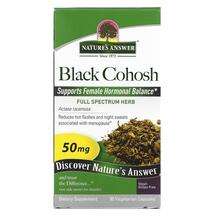 Nature's Answer, Black Cohosh Full Spectrum Herb 50 mg, 90 Veg...
