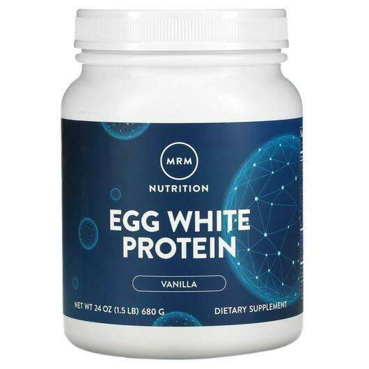 Основное фото товара MRM Nutrition, Яичный Протеин, Natural Egg White Protein Vanil...