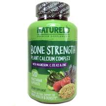Naturelo, Bone Strength Plant Calcium Complex, 120 Vegetarian ...