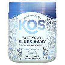 Kiss Your Blues Away Calming Blue Spirulina Blend Berry Coconu...
