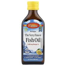 The Very Finest Fish Oil Рыбий жир Омега-3 1600 мг Carlson