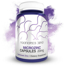 MicroZinc Capsules 20 mg Optimized Zinc Цинк