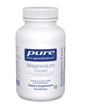 Pure Encapsulations, Цитрат Магния, Magnesium Citrate, 90 капсул