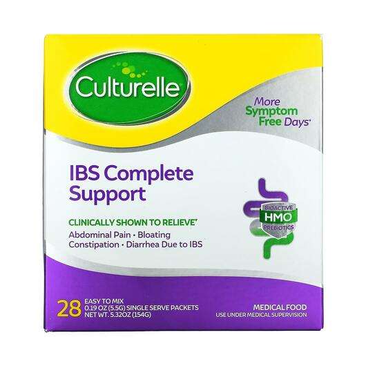 Основное фото товара Culturelle, Пробиотики, IBS Complete Support 28 Packets, 5.5 g...