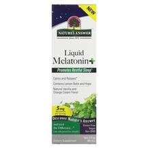 Liquid Melatonin+ Natural Vanilla and Orange Cream 5 mg