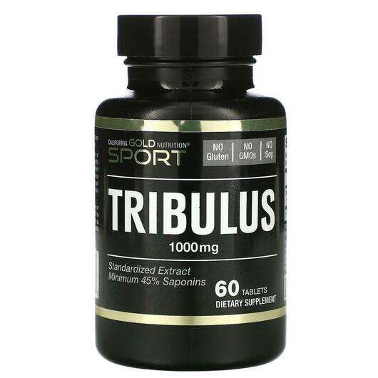 Основне фото товара California Gold Nutrition, Tribulus, Екстракт трібулус 1000 мг...
