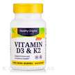Фото товара Healthy Origins, Витамины D3 + K2, Vitamin D3 & K2 50 mcg ...