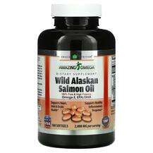 Amazing Nutrition, Wild Alaskan Salmon Oil 2000 mg, 180 Softgels