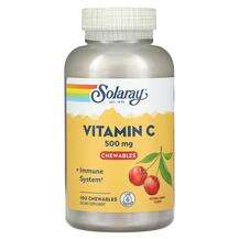 Solaray, Vitamin C Chewable, Вітаміни, 100 цукерок