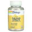 Solaray, Cal-Mag Citrate with Vitamin D-2, Вітамін D, 90 капсул