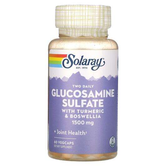 Основное фото товара Глюкозамин Хондроитин, Glucosamine Sulfate with Turmeric &...