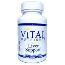 Vital Nutrients, Поддержка печени, Liver Support, 60 капсул