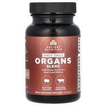 Ancient Nutrition, Once Daily Organs Blend, Мультивітаміни, 30...