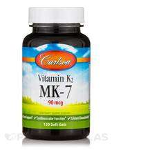 Vitamin K2 as MK-7 Menaquinone 90 mcg Витамин K2 Carlson