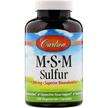 Carlson, MSM Sulfur 1000 mg, Метилсульфонілметан МСМ, 180 капсул