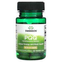 Swanson, Пирролохинолинхинон, PQQ 10 mg, 30 капсул
