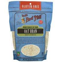 Bob's Red Mill, Отруби, Oat Bran Hot Cereal Gluten Free, 454 г