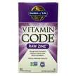 Фото товара Garden of Life, Цинк, Vitamin Code RAW Zinc, 60 капсул